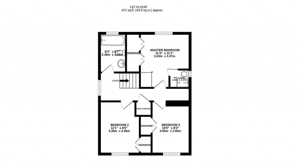 Floorplans For Hayward Close, Abbeymead, Gloucester