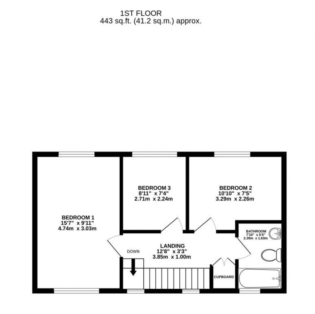 Floorplans For Meadow Road, Stonehouse