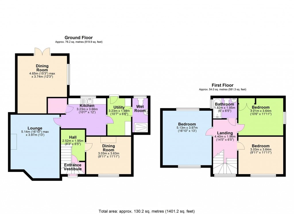 Floorplans For Tibberton Lane, Tibberton, Gloucester