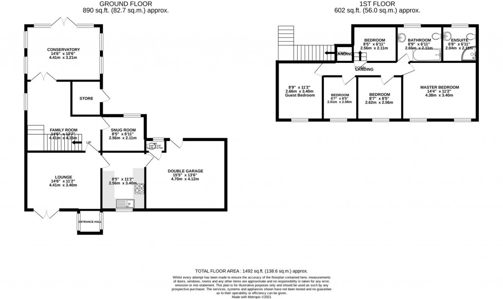 Floorplans For Kempley Green, Kempley, Dymock