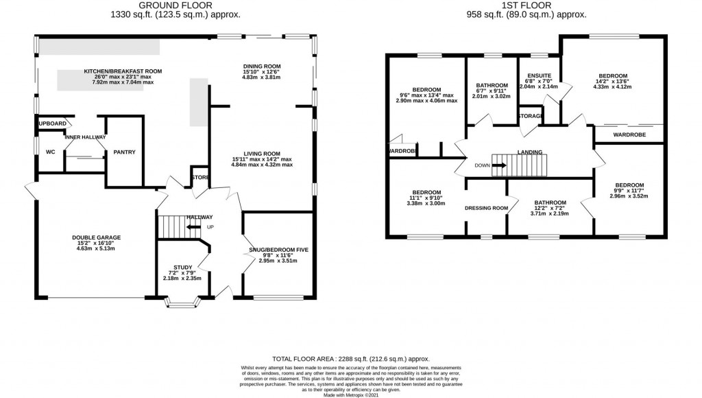 Floorplans For Sunnycroft Mews, Stroud Road, Gloucester