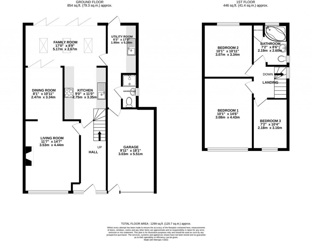 Floorplans For Lincoln Avenue, Warden Hill, Cheltenham