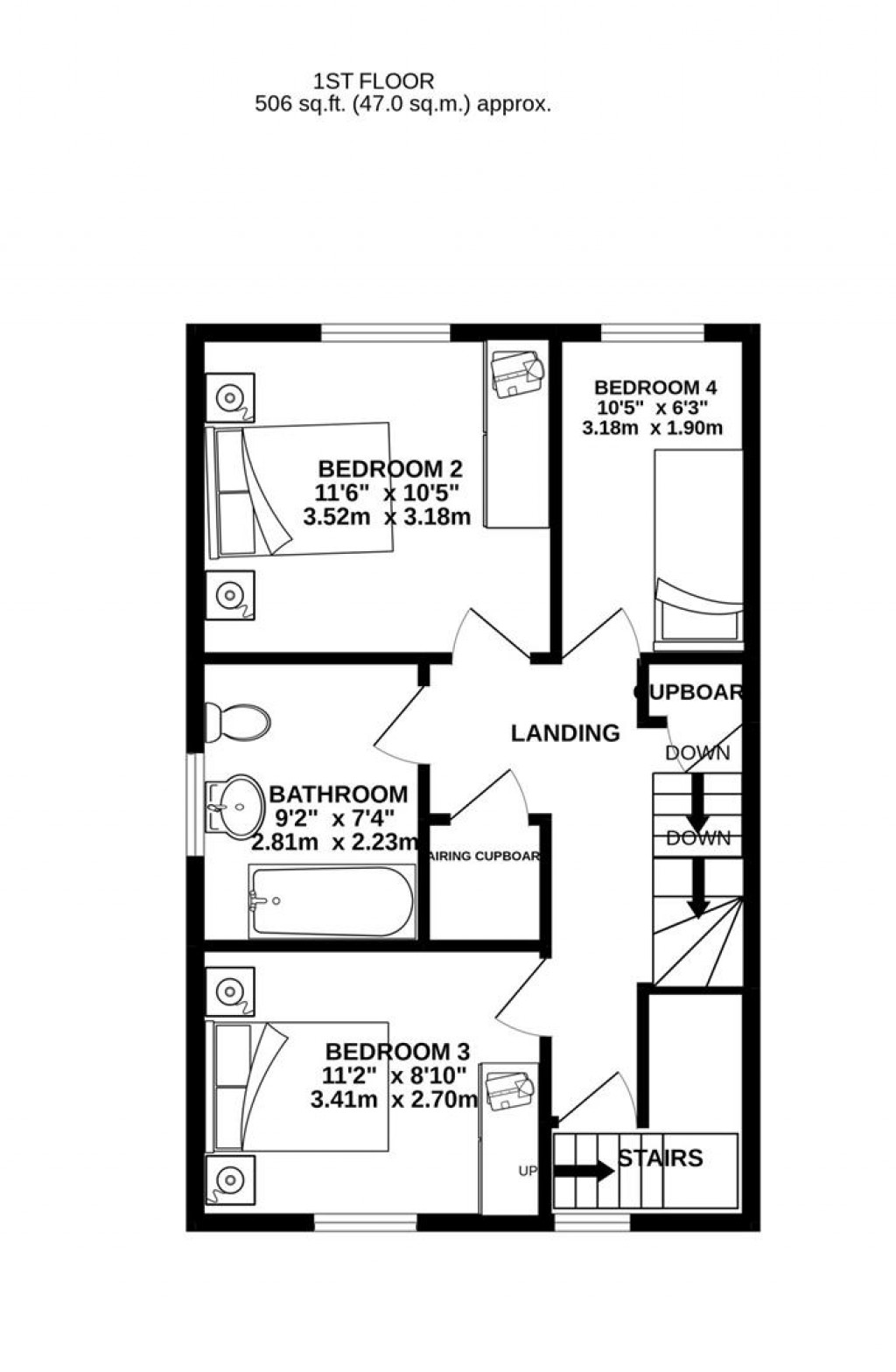 Floorplans For Redwing Gate, Cam, Dursley