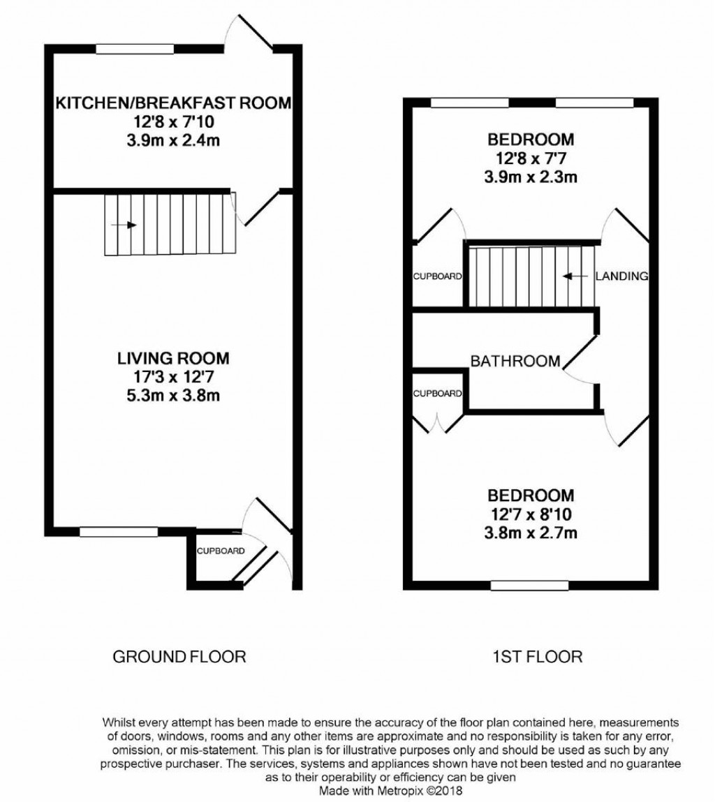 Floorplans For Russett Way, Newent