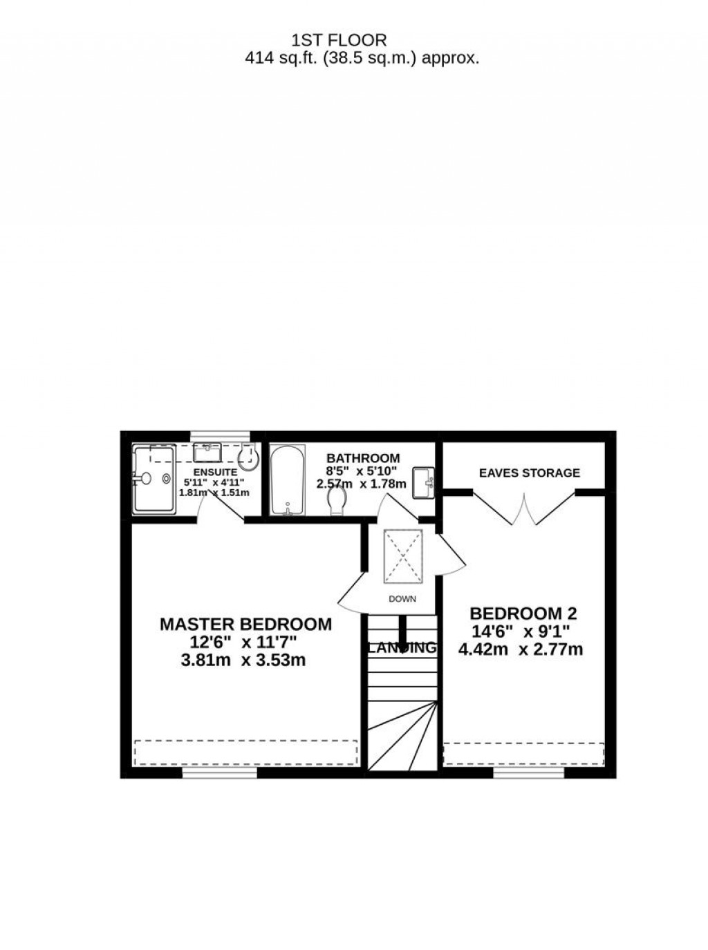 Floorplans For The Quarry, Dursley