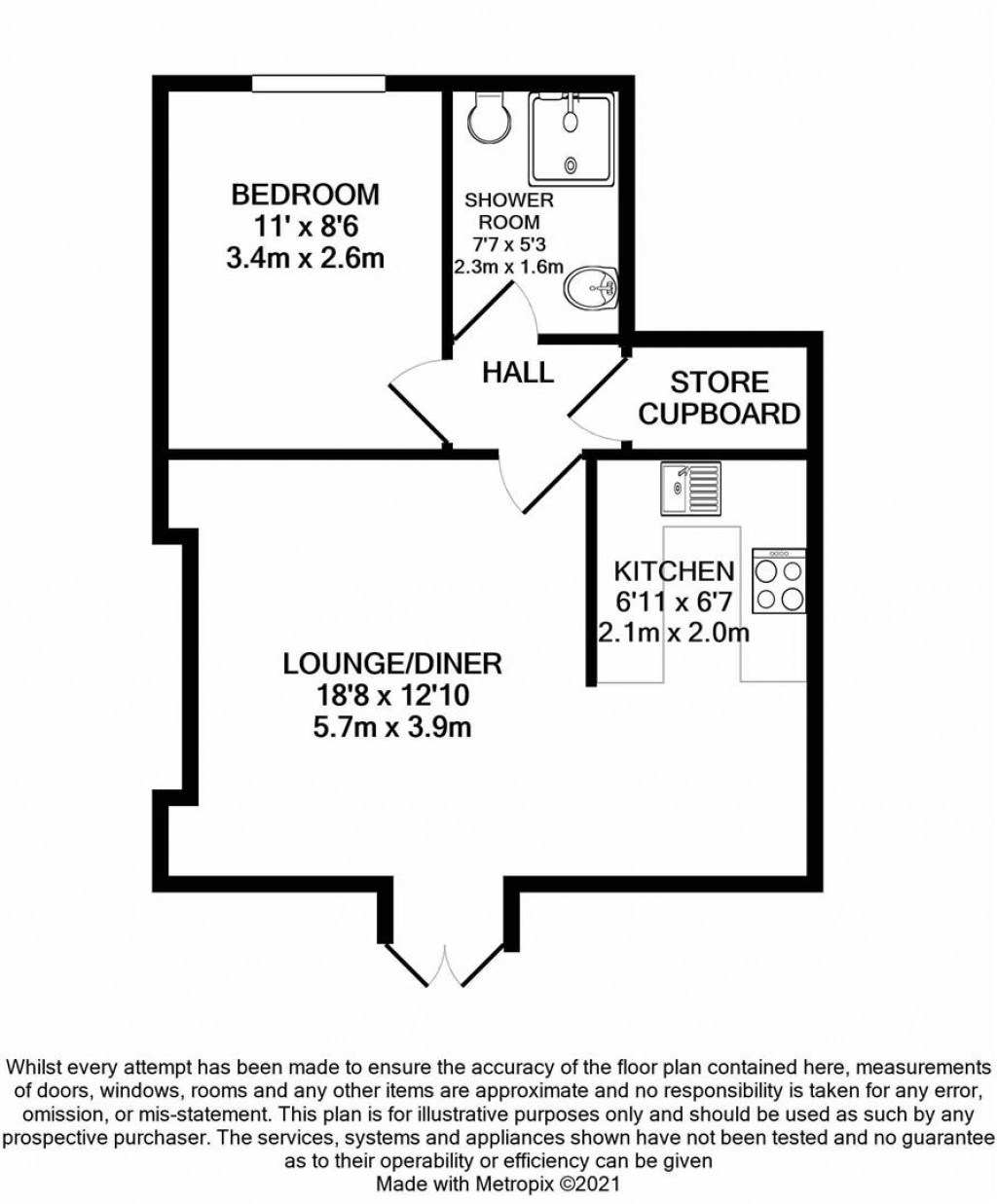 Floorplans For Brunswick Square, Gloucester, GL1
