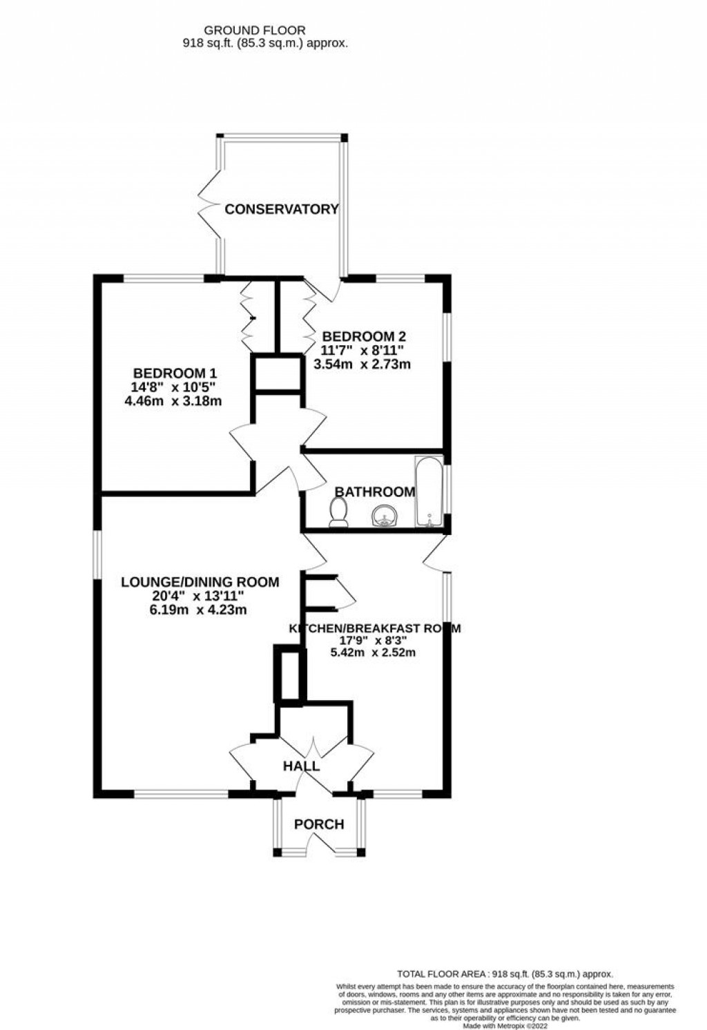 Floorplans For Long Mynd Avenue, Up Hatherley, Cheltenham