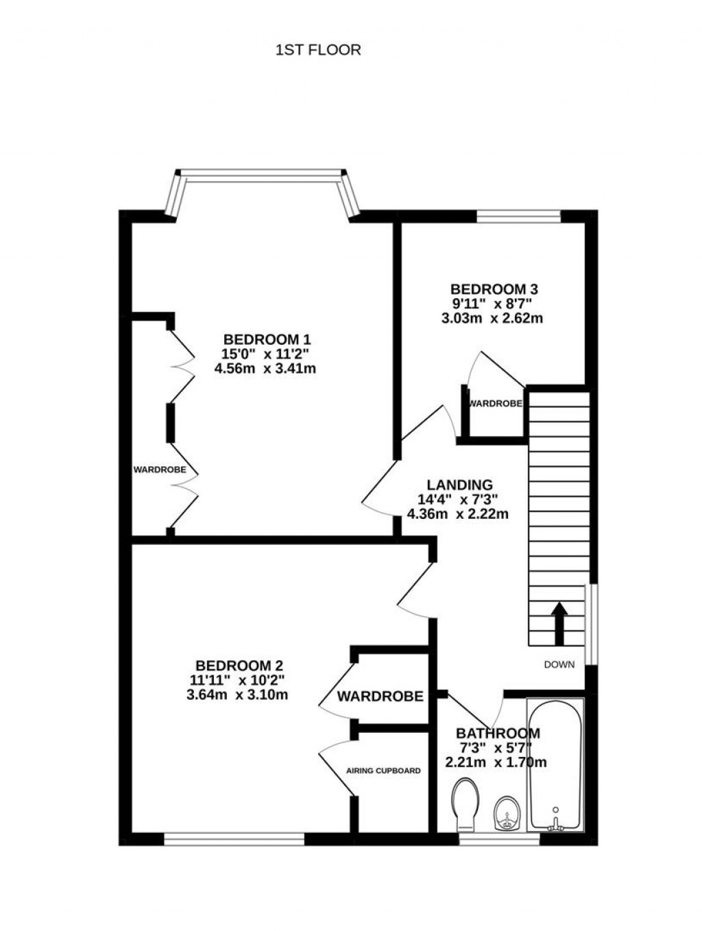 Floorplans For The Crescent, Tilsdown, Dursley