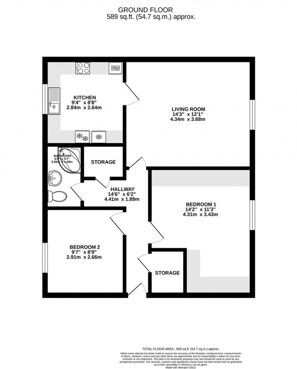 Floorplans For St. Georges Road, Dursley