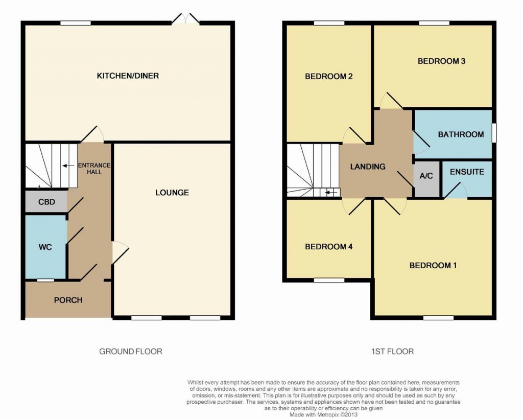 Floorplans For Meek Road, Newent, GL18