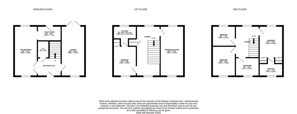 Floorplans For Secunda Way, Hempsted, Gloucester