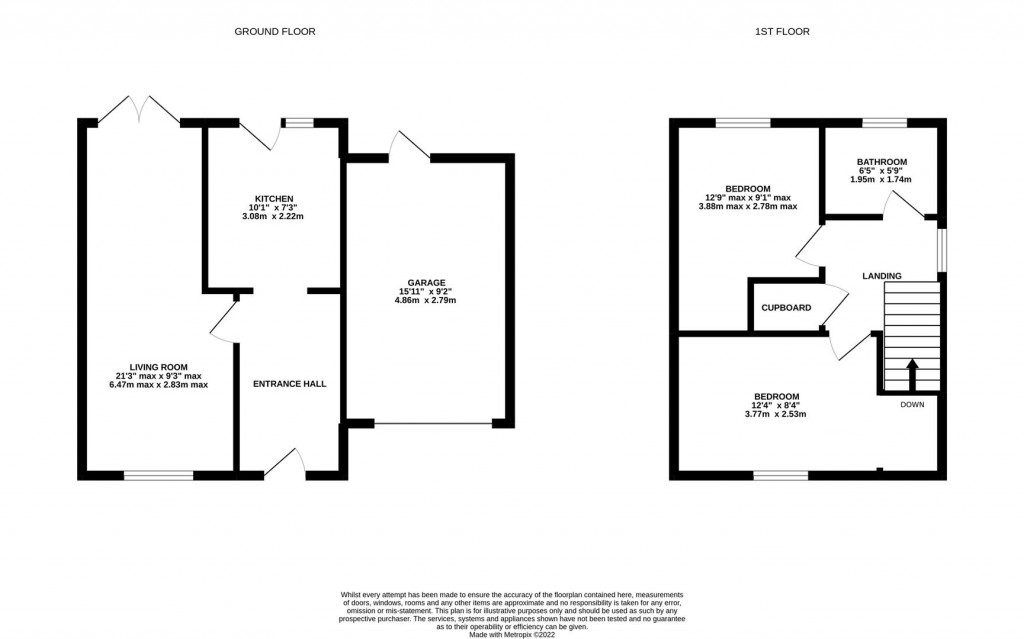 Floorplans For Jewson Close, Tuffley, Gloucester