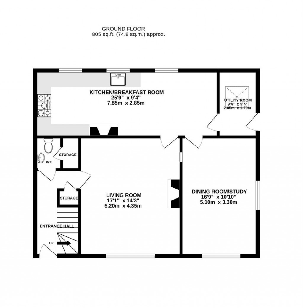 Floorplans For Beards Mill, Leonard Stanley, Stonehouse