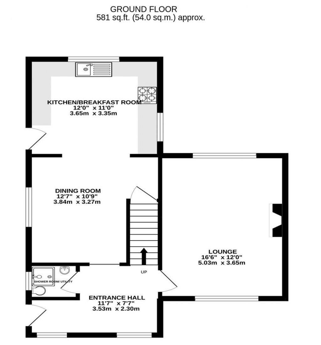 Floorplans For North Road West, The Reddings, Cheltenham