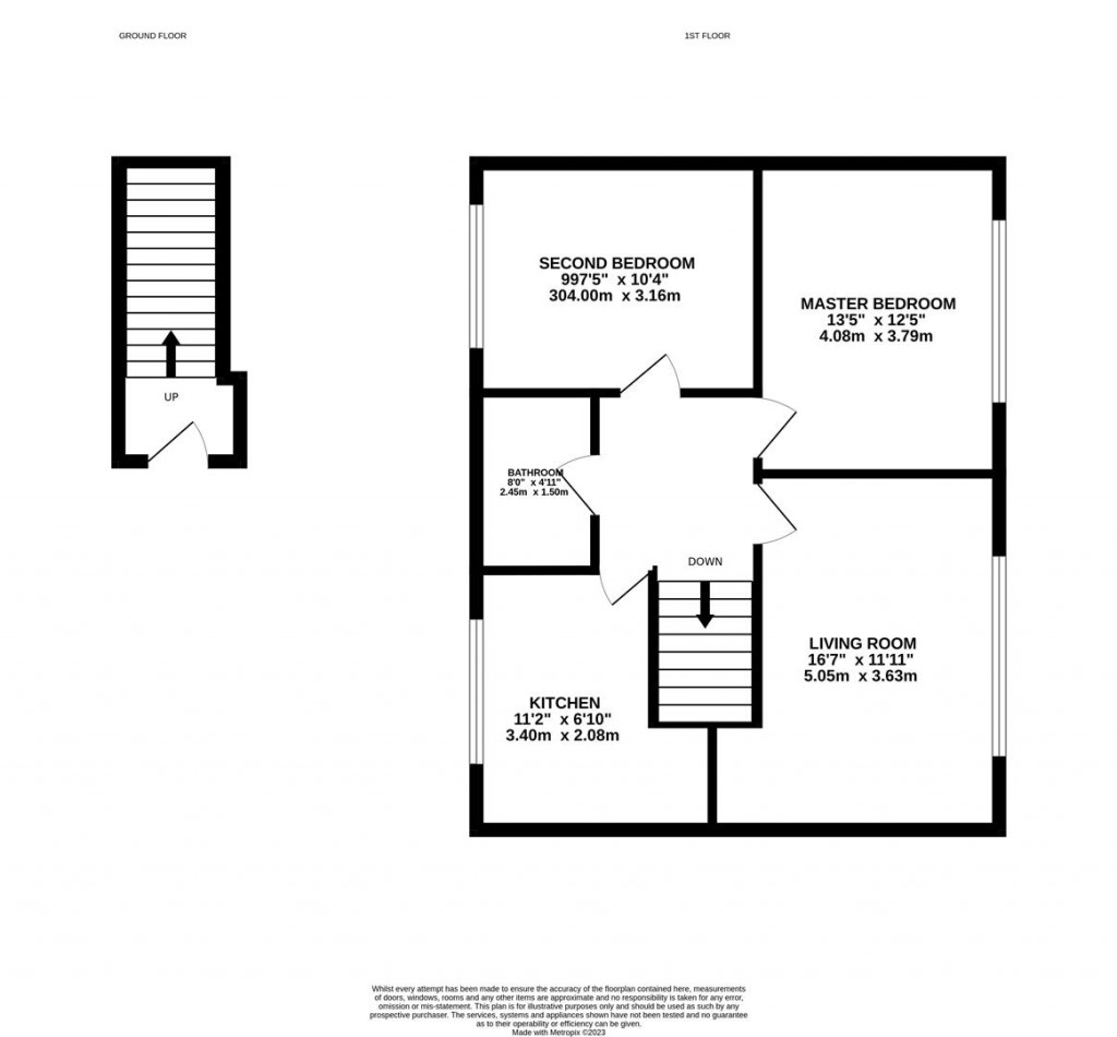 Floorplans For Bartholomew Close, Ashleworth, Gloucester