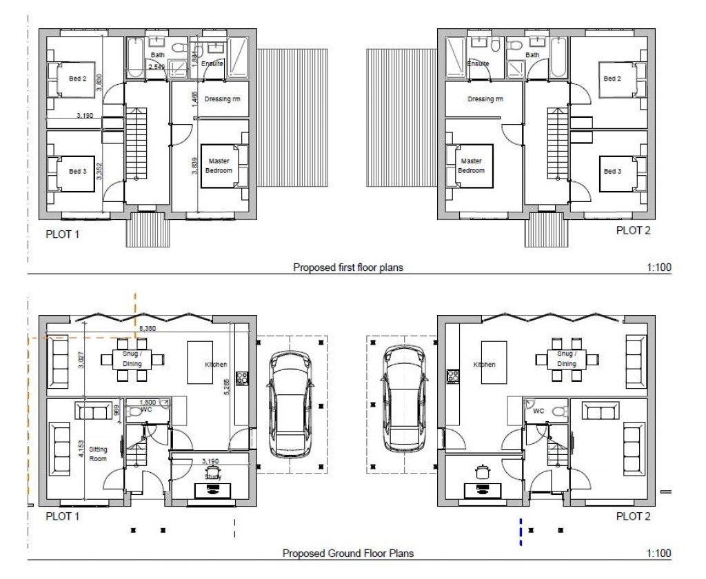 Floorplans For Great Orchard, Thrupp, Stroud