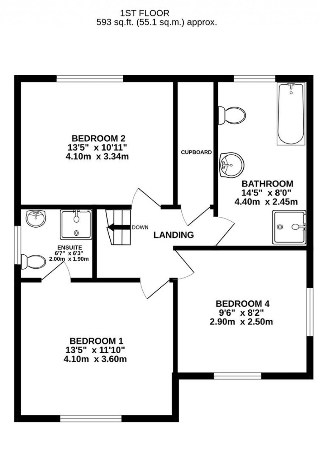 Floorplans For Spa Cottages, Stonehouse