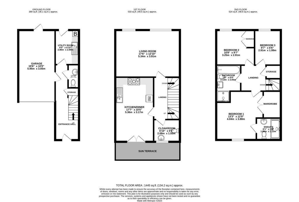 Floorplans For Bailey Way, Dursley