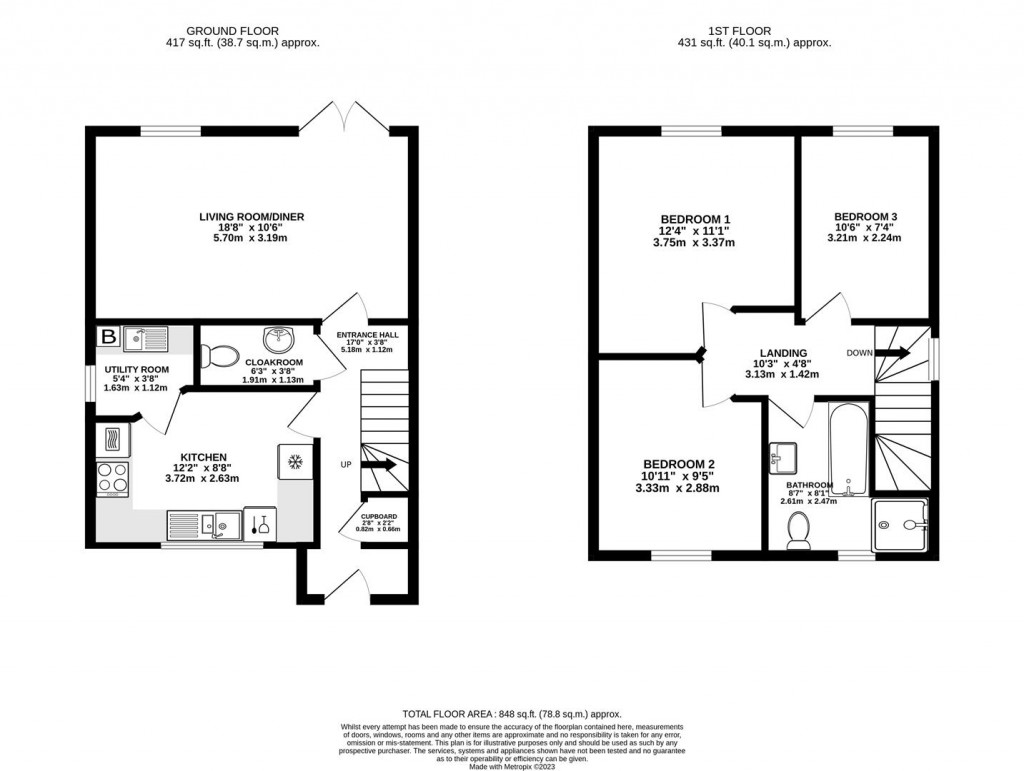 Floorplans For Cam Pitch, Cam, Dursley