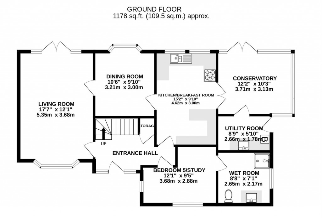 Floorplans For Newstead Road, Barnwood, Gloucester