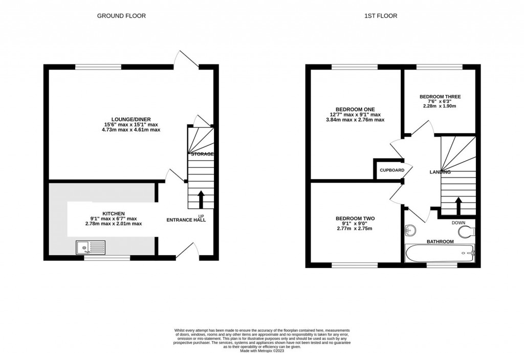 Floorplans For Millers Dyke, Quedgeley