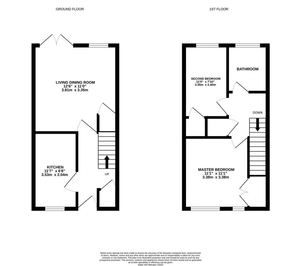 Floorplans For Glover Close, Cinderford