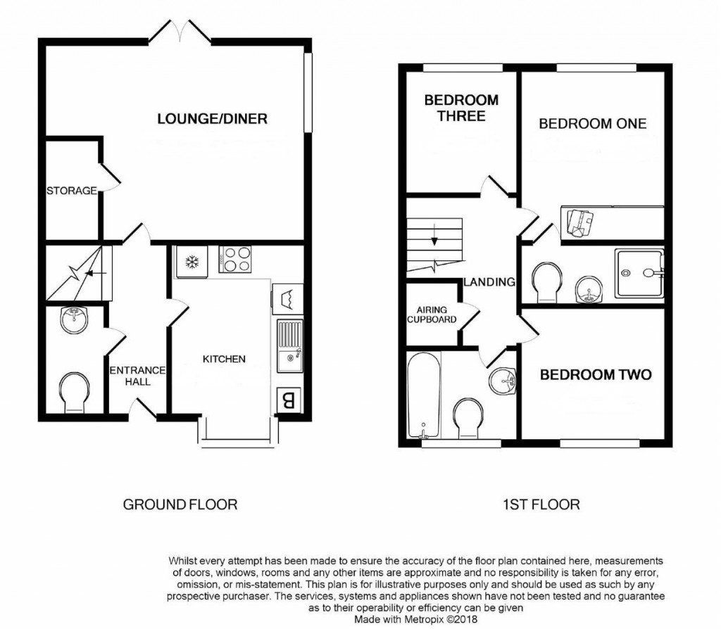 Floorplans For Mainsail Lane, Hempsted, Gloucester