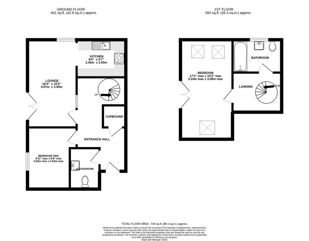 Floorplans For Pridays Mill, Gloucester Docks