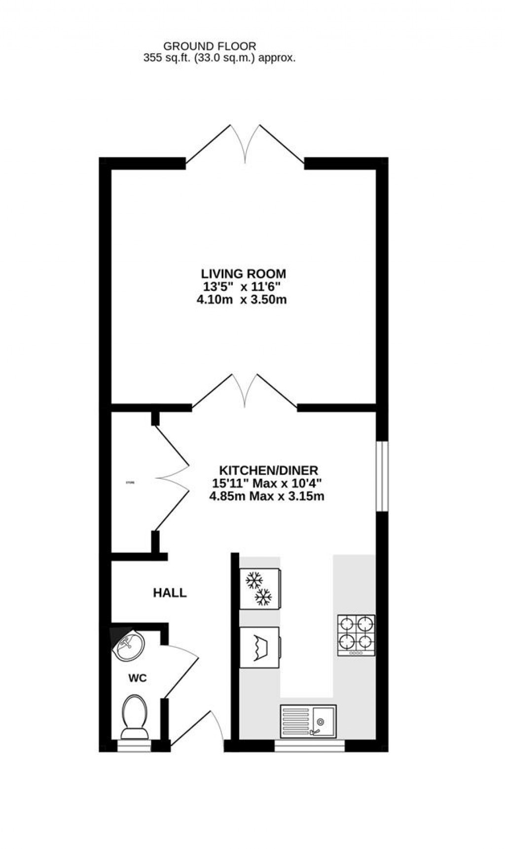 Floorplans For Swallowcroft, Eastington, Stonehouse