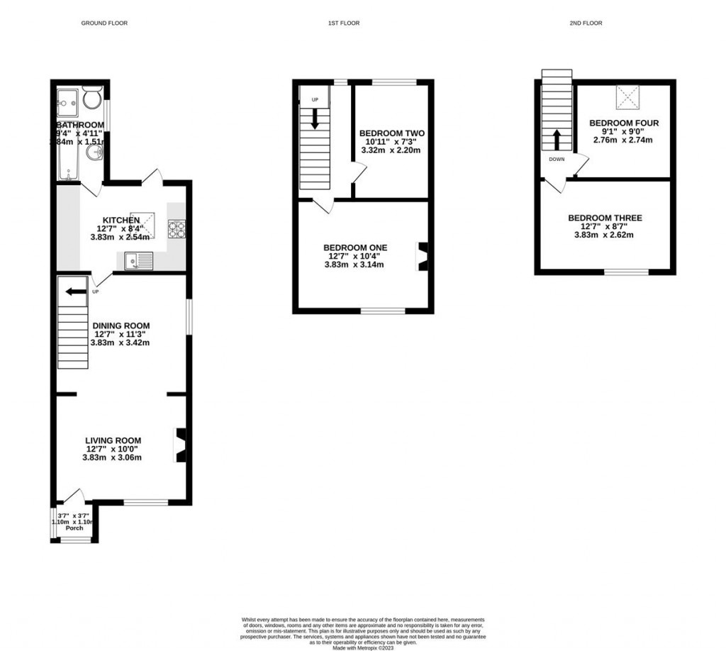 Floorplans For Avenue Terrace, Stonehouse