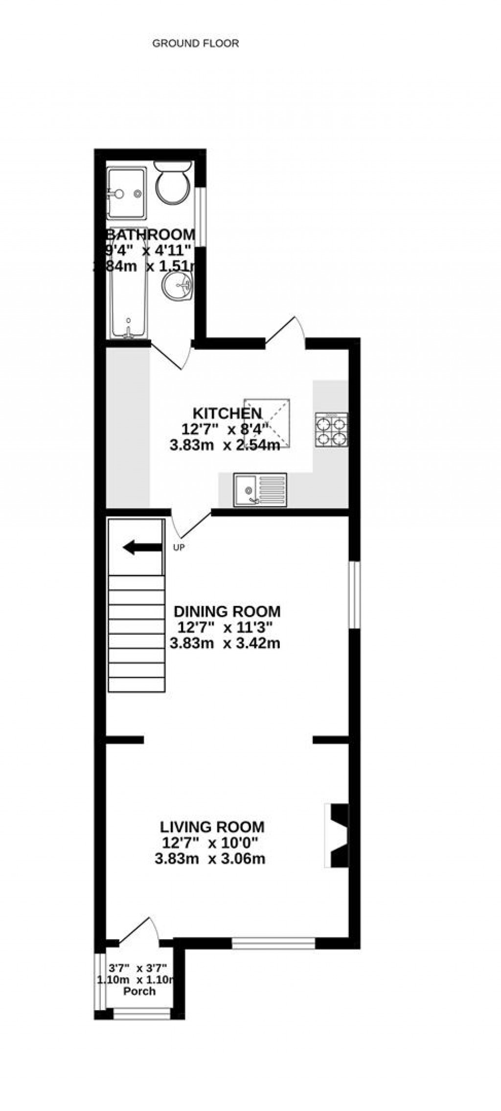 Floorplans For Avenue Terrace, Stonehouse
