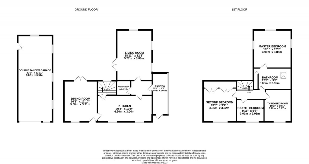 Floorplans For Shaw Common, Oxenhall, Newent