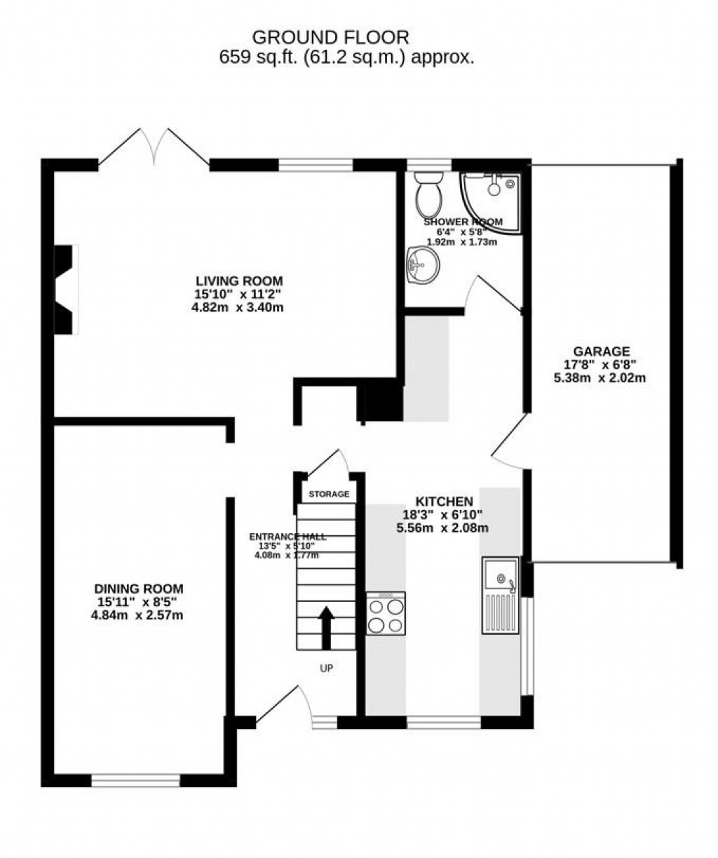 Floorplans For Elm Close, Kings Stanley, Stonehouse