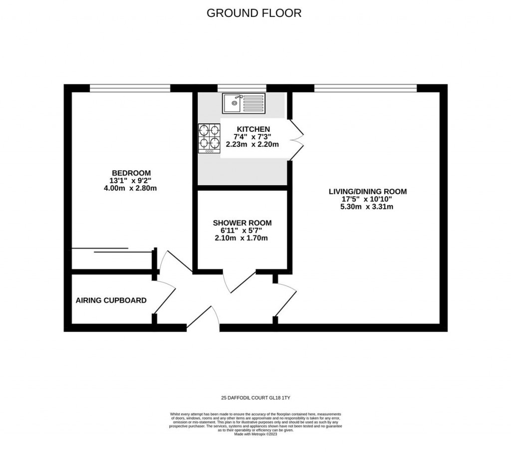 Floorplans For Daffodil Court, Newent