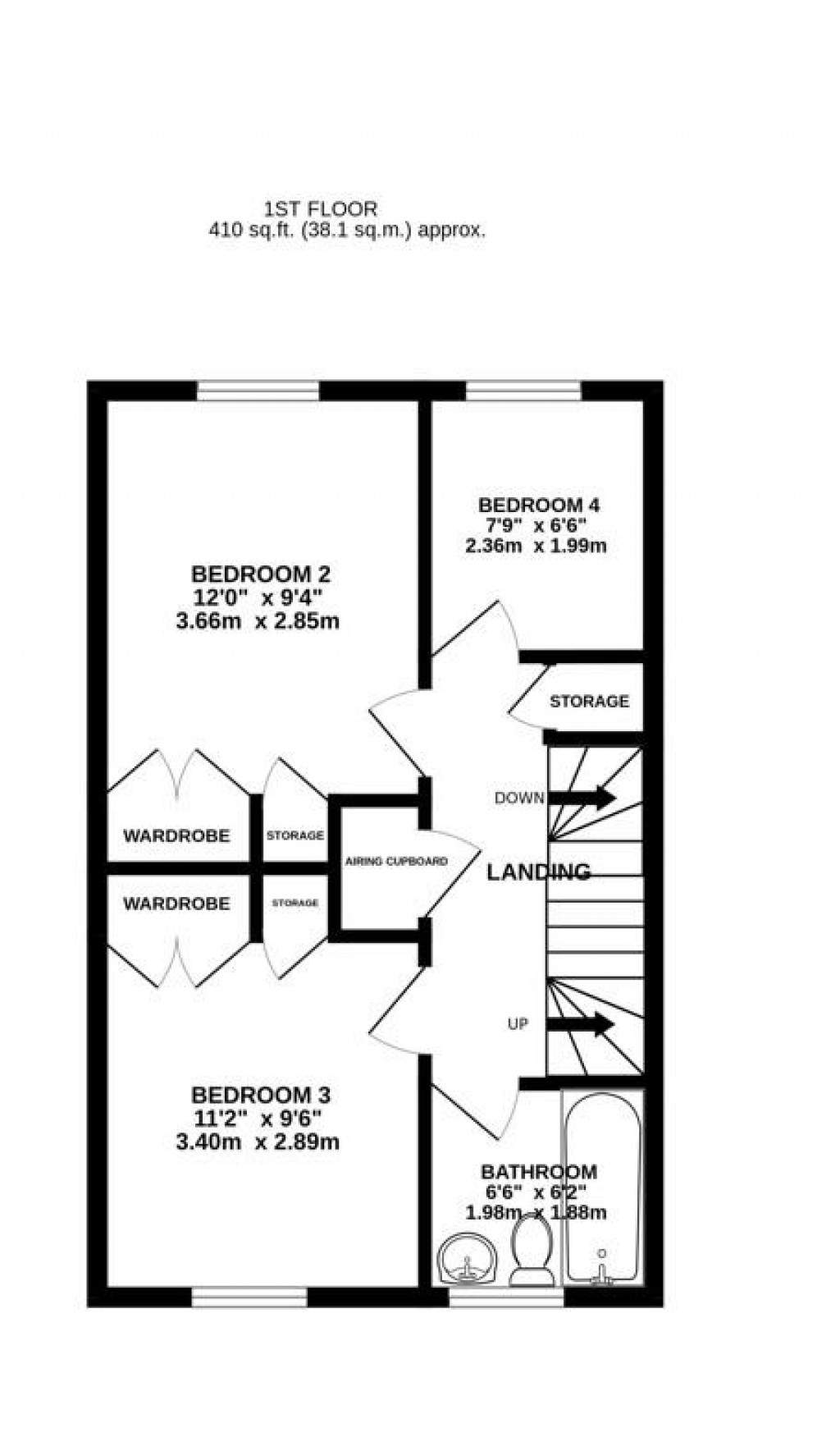 Floorplans For Boakes Drive, Stonehouse