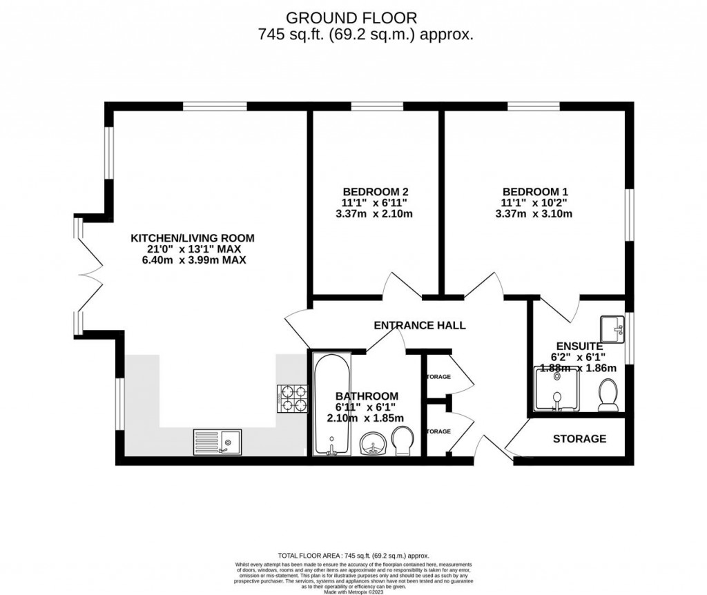 Floorplans For Millstone way, Gloucester