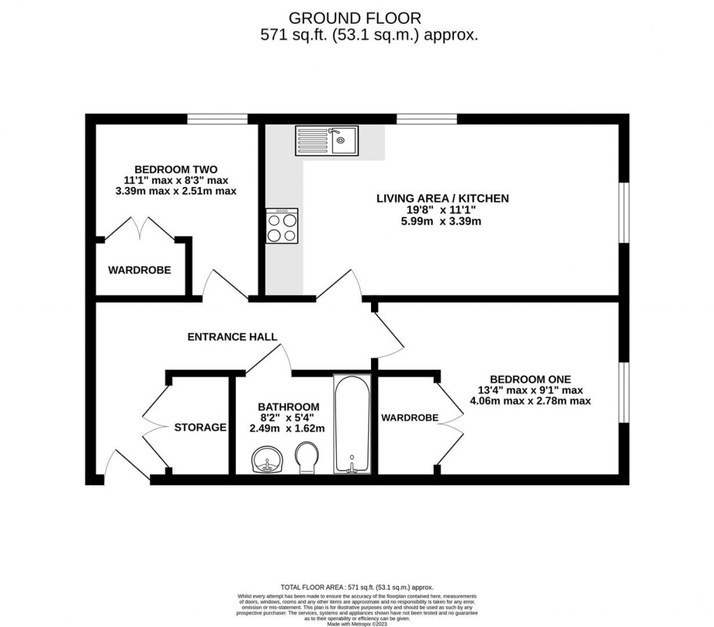 Floorplans For Mariners Court, Gloucester Docks