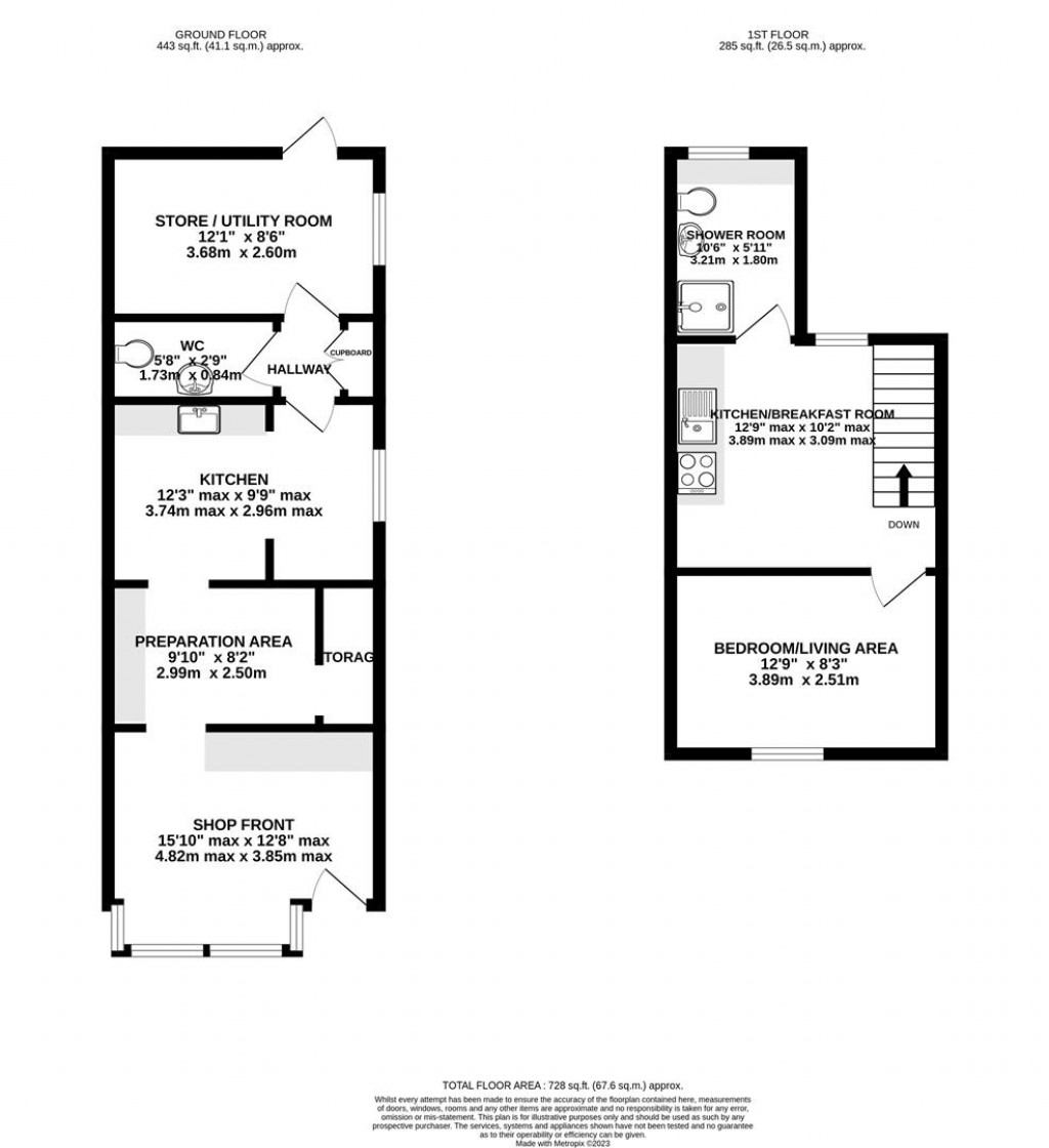 Floorplans For Sydenham Terrace, Gloucester
