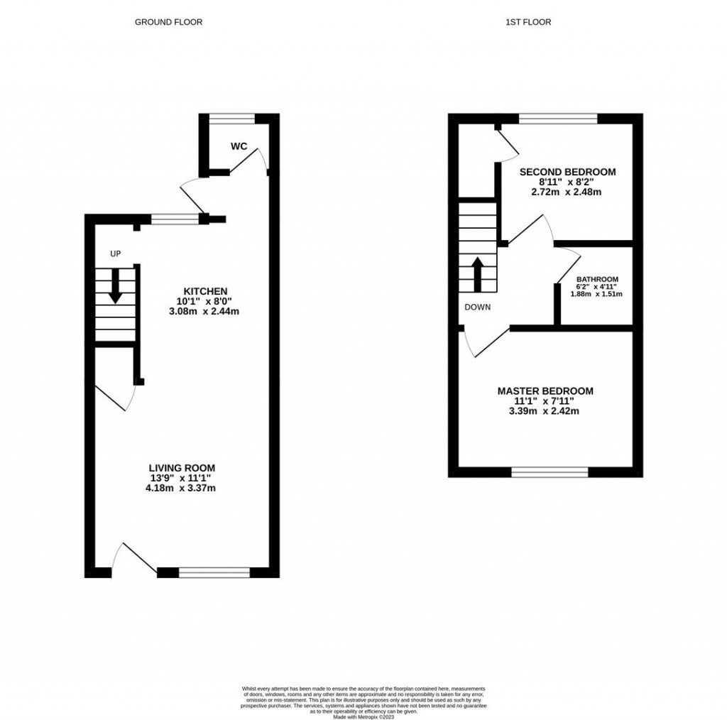 Floorplans For Nailsmiths Court, Littledean, Cinderford