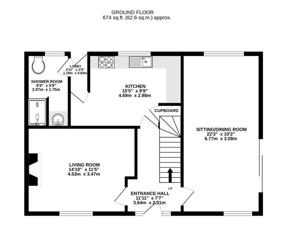 Floorplans For Coldwell Lane, Kings Stanley, Stonehouse