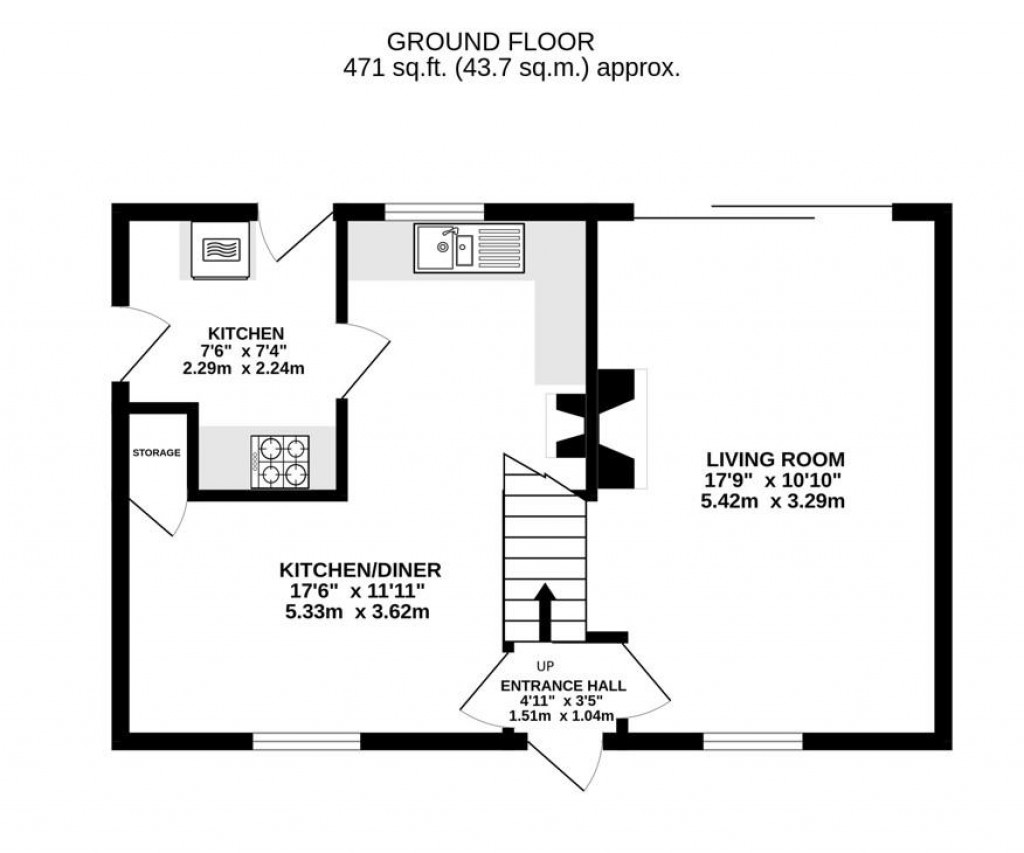 Floorplans For Park Road, Stonehouse