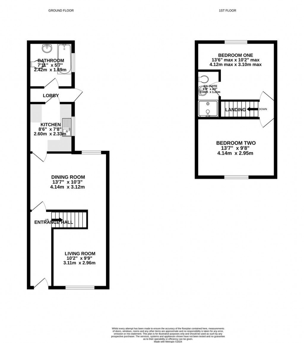 Floorplans For Cecil Road, Gloucester