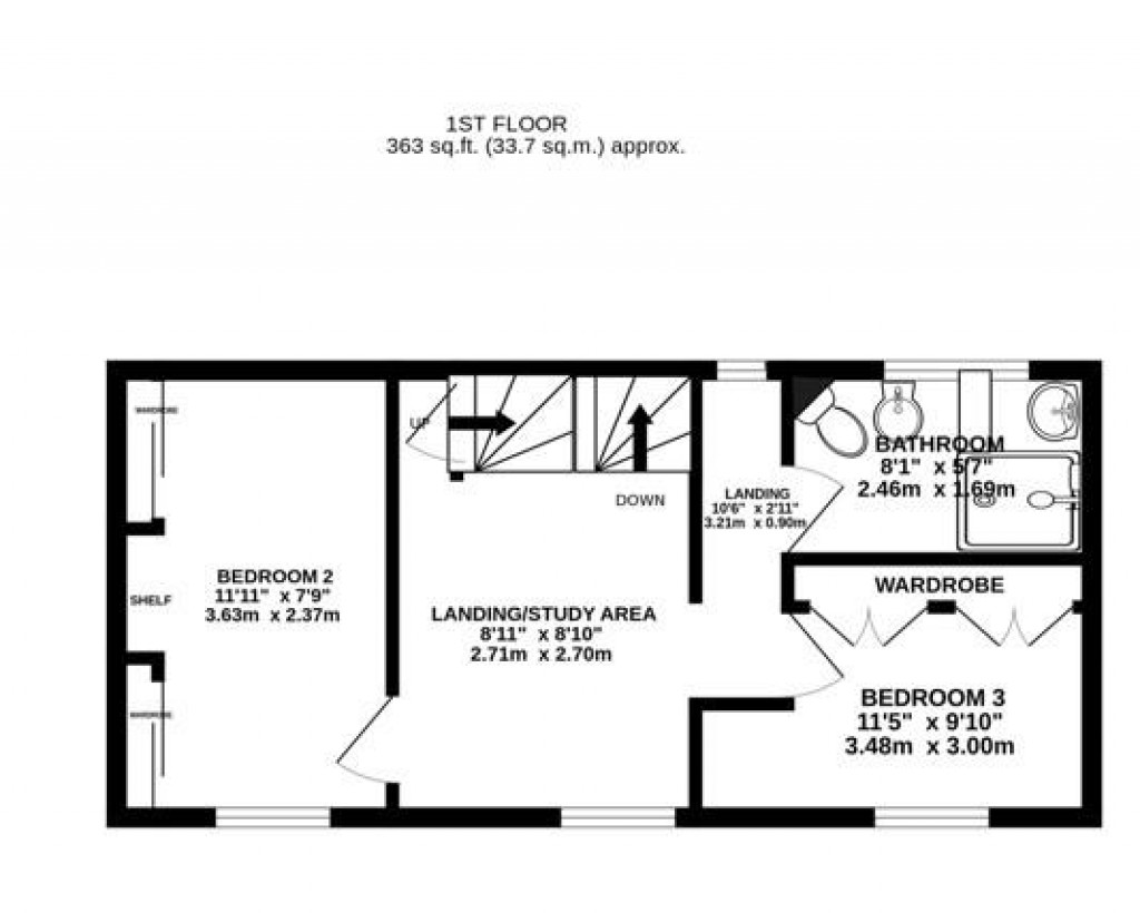 Floorplans For Gloucester Road, Stonehouse