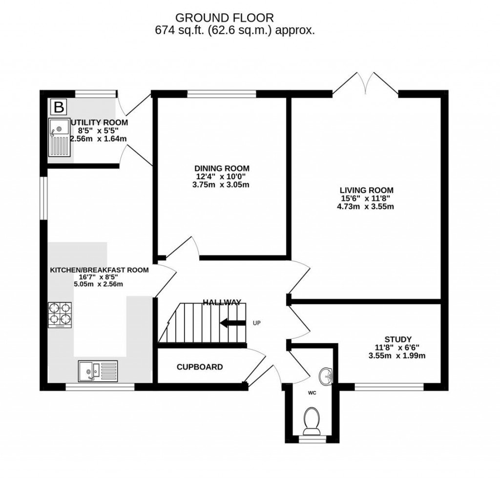 Floorplans For James Grieve Road, Abbeymead, Gloucester