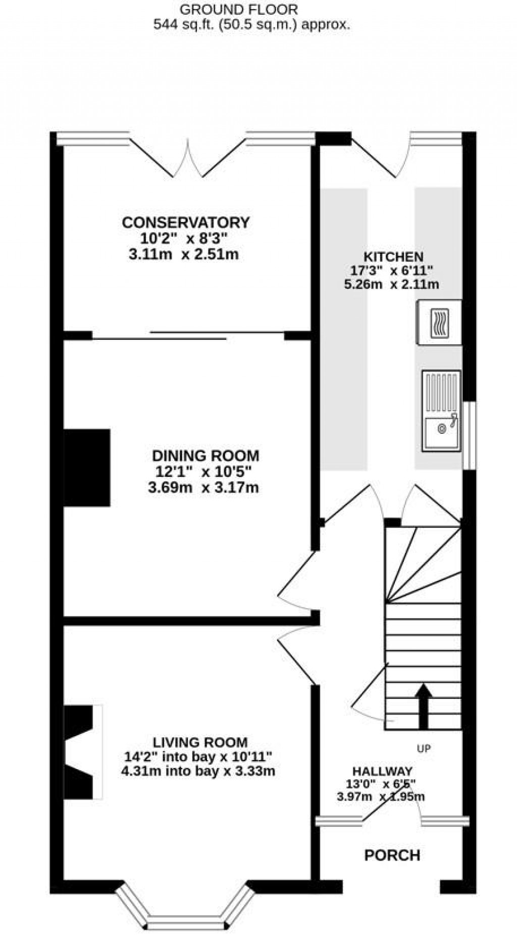 Floorplans For Ebley Road, Stonehouse