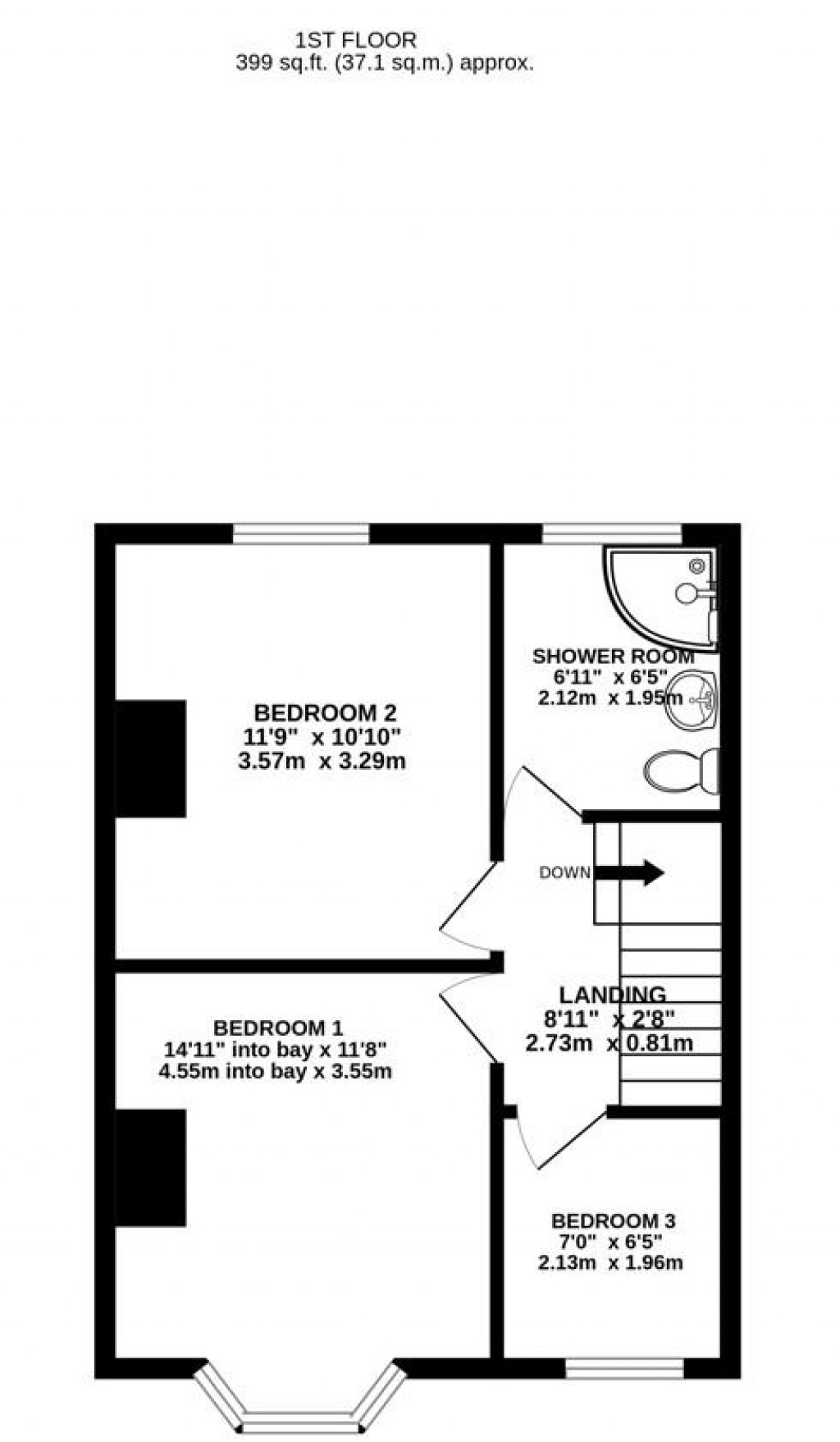 Floorplans For Ebley Road, Stonehouse