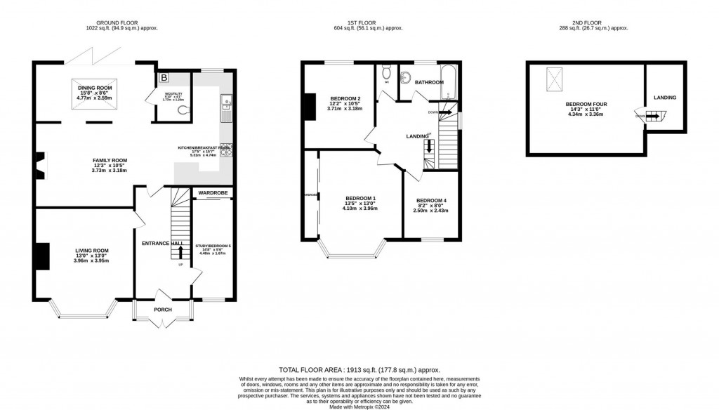 Floorplans For Estcourt Road, Gloucester