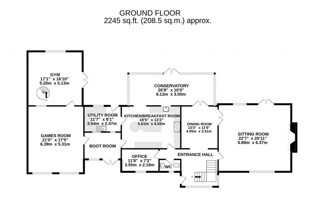 Floorplans For 1 Greenfields, Cheltenham Road East, Gloucester