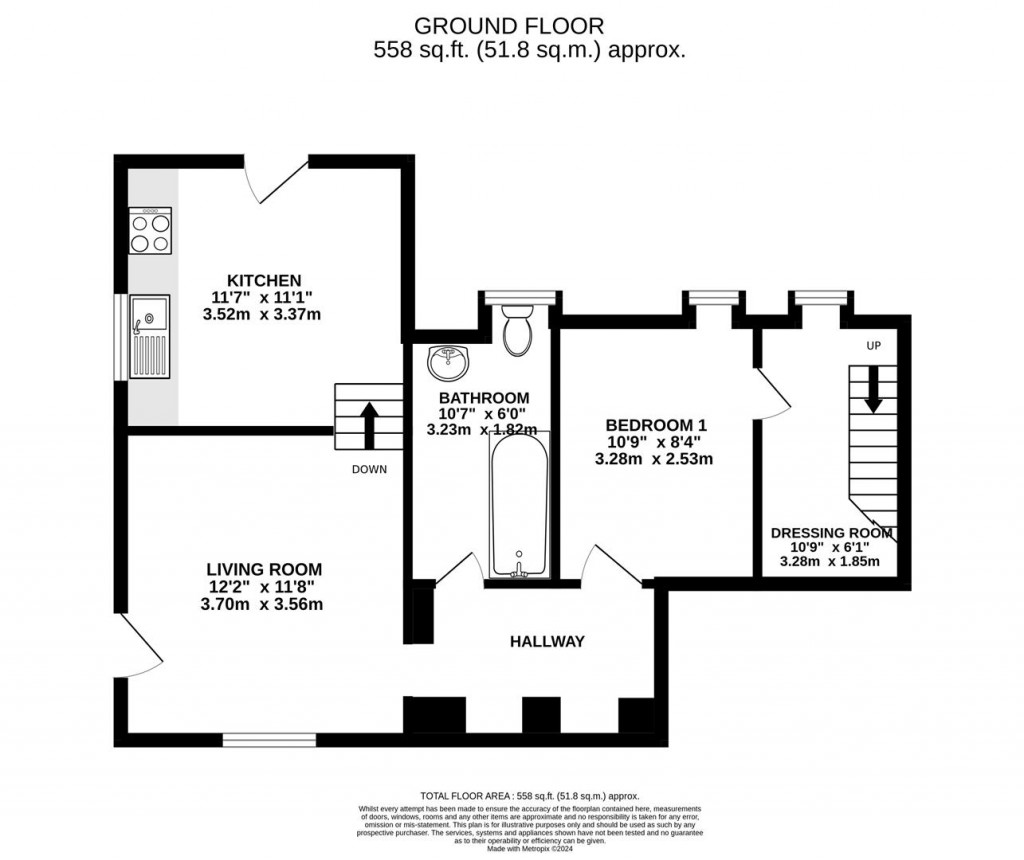 Floorplans For Bath Road, Woodchester, Stroud