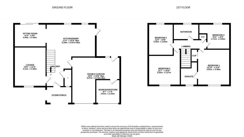 Floorplans For Onslow Road, Newent
